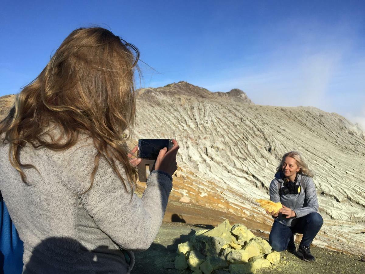 Backpacker Kawah Ijen Vandrehjem Banyuwangi  Eksteriør billede